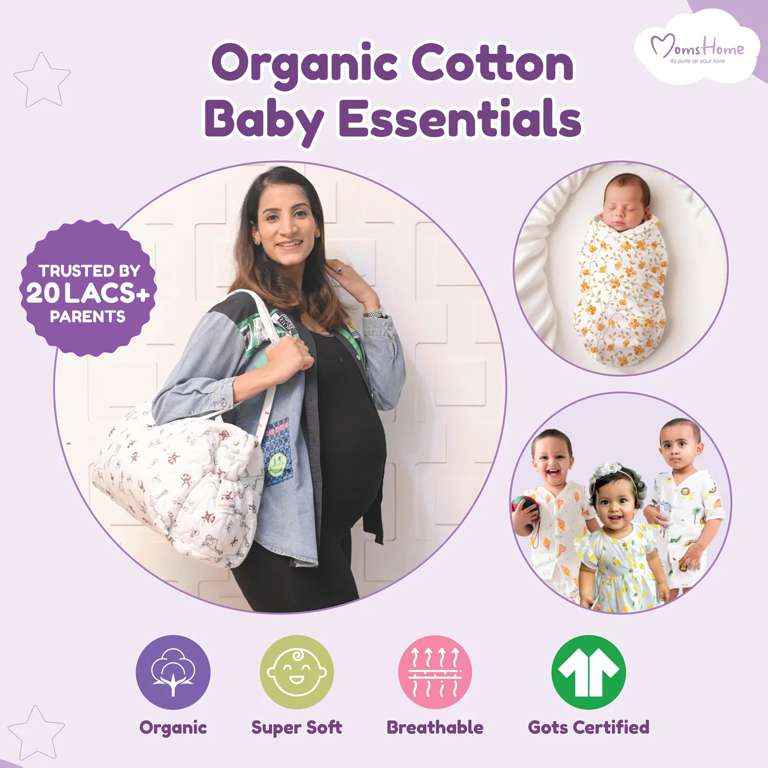 New Born Baby Muslin Gift Hamper | Baby Shower Gift Set | Baby Essential Clothes Set | Lemon | Pack of 10 - Image 10